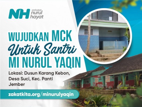 Wujudkan MCK untuk Santri MI Nurul Yaqin