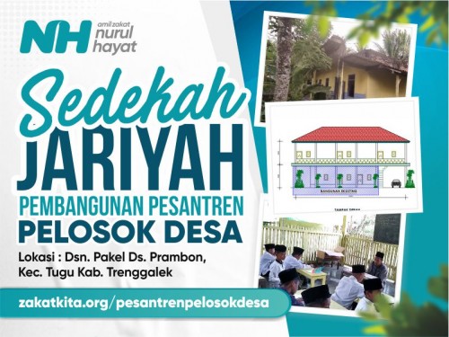 Sedekah Jariyah Pesantren Hidayatul Mubtadi'in