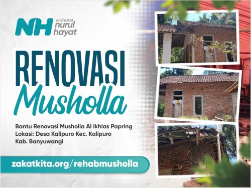 Renovasi Musholla Al Ikhlas