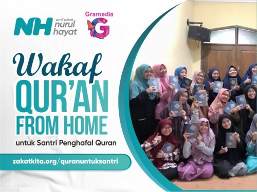 Wakaf Quran Project of Nurul Hayat & PT. Gramedia