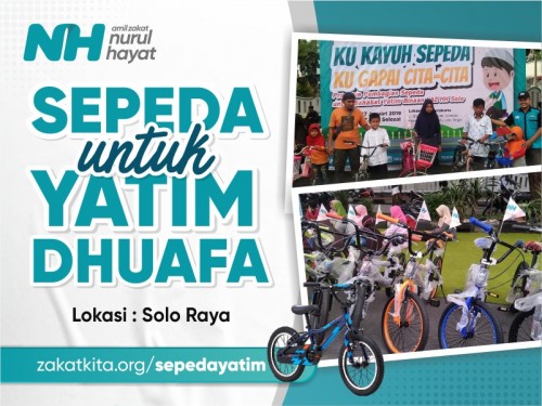 Sepeda untuk Yatim Dhuafa