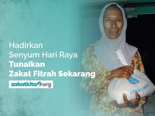 Bayar Zakat Fitrah Rp 37.000/ orang