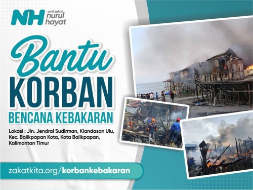 Bantu Korban Bencana Kebakaran