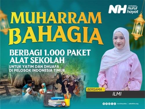 Sedekah Alat Sekolah Yatim Bersama Ilmi