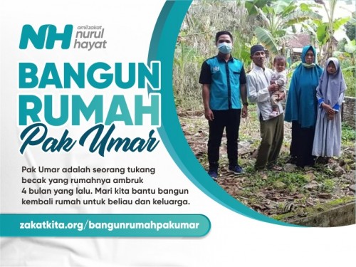 Gotong Royong Bangun Rumah Pak Umar