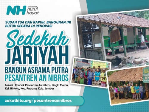 Sedekah Jariyah Bangun Pesantren An Nibros