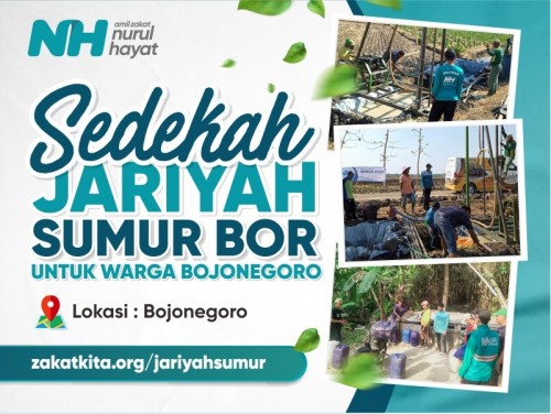 Sedekah Sumur Bor untuk Warga Bojonegoro