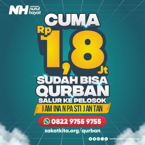 Qurban Paket Hemat: 1/7 Sapi