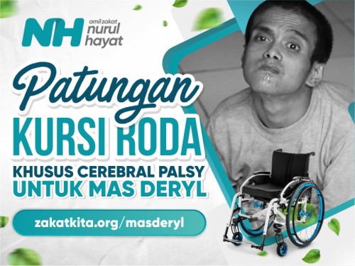 Patungan Kursi Roda untuk Mas Deryl