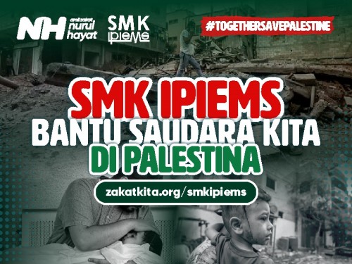 SMK IPIEMS Bantu Saudara di Palestina