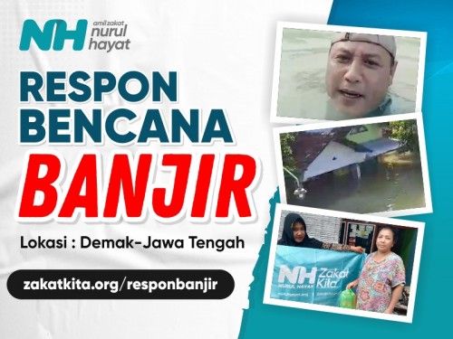 Respon Banjir Demak Bersama Nurul Hayat