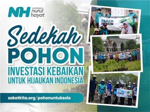 Sedekah Pohon untuk Solo Raya