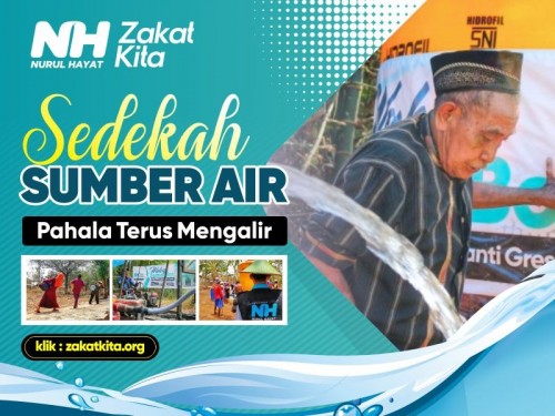 Sedekah Jariyah Sumur, Atasi Kekeringan