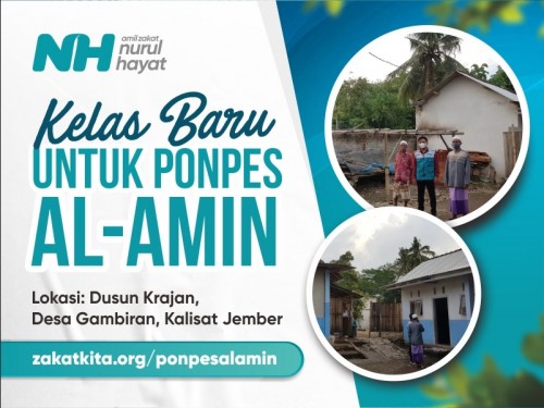 Wujudkan Ruang Belajar Madin Al-Amin