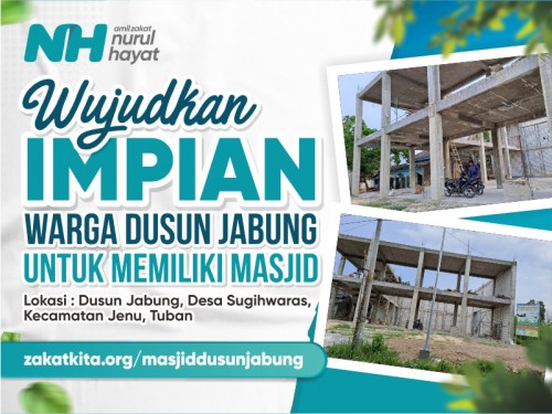 Masjid Impian untuk Warga Dusun Jabung
