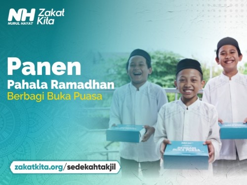 Anisah Berbagi Buka Puasa Ramadhan