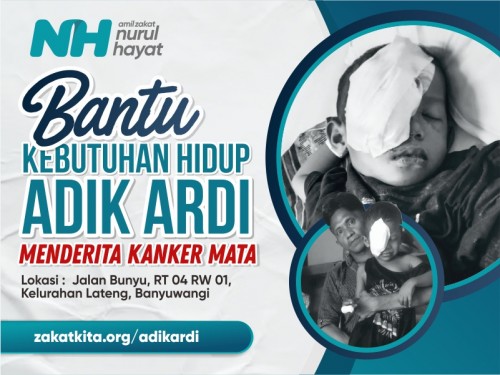 Bantu Kebutuhan Hidup Adik Ardi