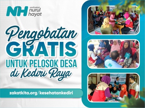 Pengobatan Gratis untuk Pelosok Desa di Kediri Raya