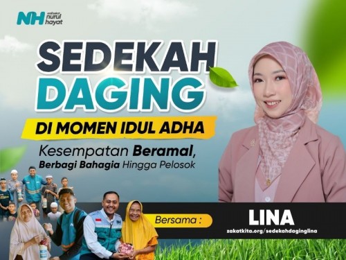 Sedekah Daging di Hari Qurban Bersama Lina