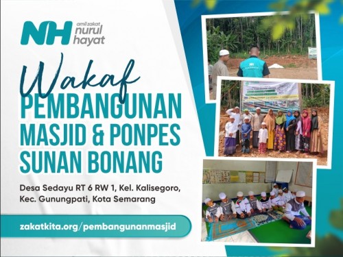 Pembangunan Masjid dan Ponpes Sunan Bonang