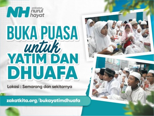 Buka Puasa untuk Yatim dan Dhuafa