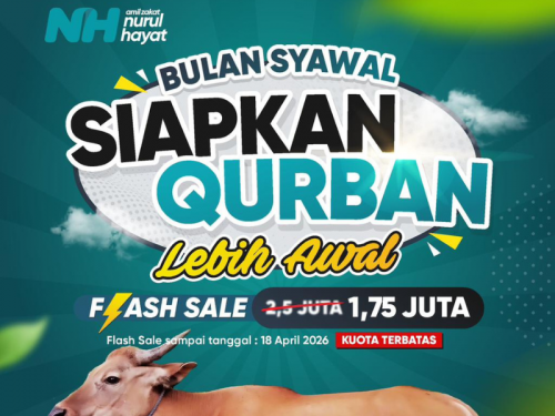 Qurban Flash Sale: 1/7 Sapi