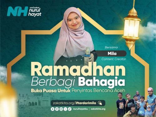 Berbagi Buka Puasa di Aceh Bareng Kak Mila