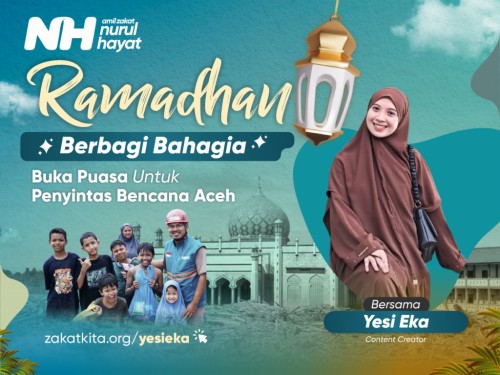 Berbagi Buka Puasa di Aceh Bareng Kak Yesi