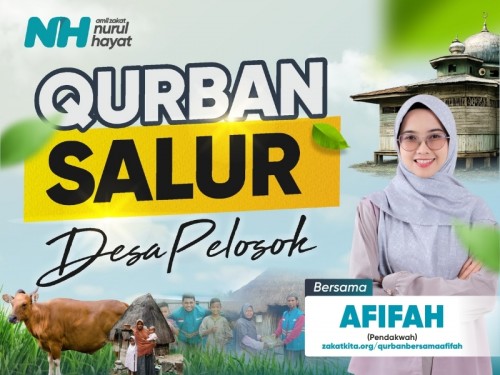 Qurban Salur Desa Pelosok Bersama Afifah
